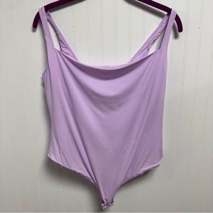 Skims Fits Everybody Square Neck Sleeveless Thong Bodysuit